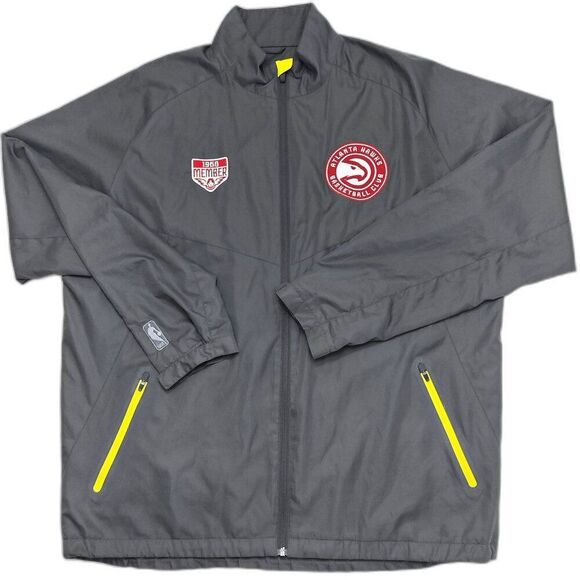 LevelWear Other - LevelWear ATLANTA HAWKS NBA Basketball Club Jacket 1968 Member Windbreaker Sz L